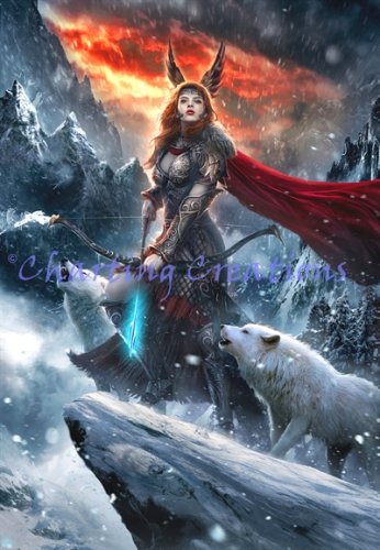 (image for) Skadi, Goddess Of The North Large